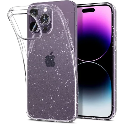 SPIGEN Liquid Crystal ACS06648 tok iPhone 15 Plus - Glitter Crystal - 1