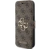 Original Case GUESS fliptok 4G Metal Logo GUBKP15L4GMGBR iPhone 15 Pro tok barna thumbnail