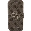 Original Case GUESS fliptok 4G Metal Logo GUBKP15L4GMGBR iPhone 15 Pro tok barna thumbnail
