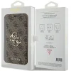 Original Case GUESS fliptok 4G Metal Logo GUBKP15L4GMGBR iPhone 15 Pro tok barna thumbnail