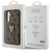 Original Case GUESS - hardcase Grip Stand 4G Triangle Strass GUHCS24SPGS4TDW Samsung Galaxy S24 tok Barna - 8