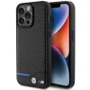  iPhone 15 Pro Max fekete Original Case BMW Leather Carbon BMHCP15X22NBCK tok thumbnail