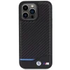  iPhone 15 Pro Max fekete Original Case BMW Leather Carbon BMHCP15X22NBCK tok thumbnail