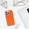 MagSafe bőrtok iPhone 15 Plus Narancssárga thumbnail