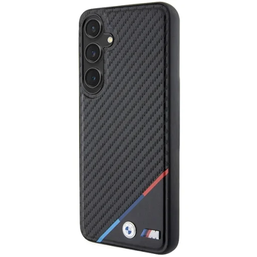 Original Case BMW hardcase Carbon Tricolor Line MagSafe BMHMS24S23PUDTK Samsung Galaxy S24 tok - 2