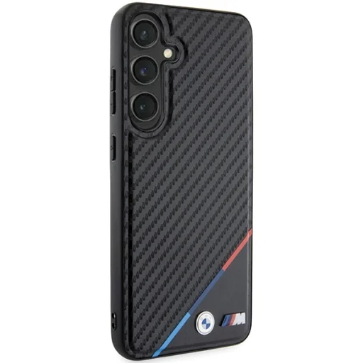 Original Case BMW hardcase Carbon Tricolor Line MagSafe BMHMS24S23PUDTK Samsung Galaxy S24 tok - 4