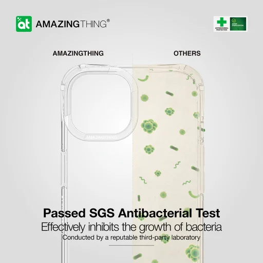 Amazing Thing Titan Edge tok 15FT IP156.7TECL iPhone 15 Plus átlátszó - 7