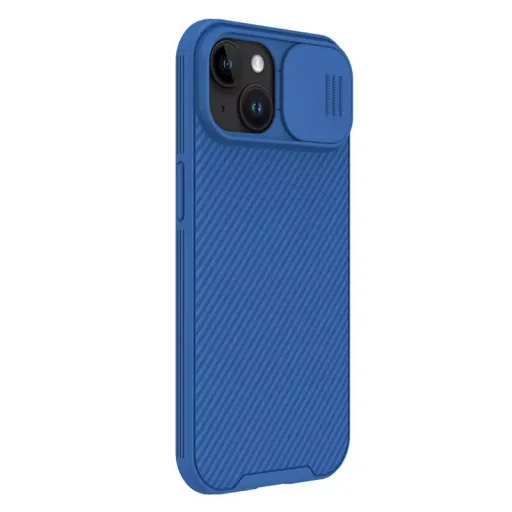 Nillkin CamShield Pro Mágneses tok iPhone 15 Plus kék - 5