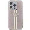 Original Guess IML 4G Gold Stripe GUHCP15LH4PSEGP tok Iphone 15 Pro-hoz rózsaszín thumbnail
