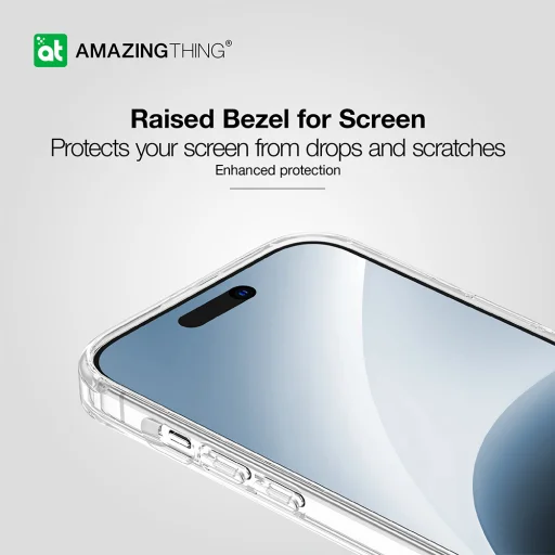 Amazing Thing Minimal tok 6.6FT IP156.7MINCL iPhone 15 Plus átlátszó - 7