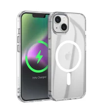 Borofone tok BI5 Ice Shield mágneses iPhone 15 Plus átlátszó