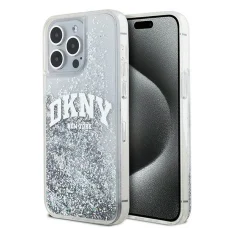 Original Case DKNY hardcase Liquid Glitter Big Logo DKHCP15LLBNAET for iPhone 15 Pro fehér tok