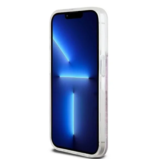 Original Case DKNY keménytok Liquid Glitter Multilogo DKHCP15LLCPEPP iPhone 15 Pro rózsaszín tok - 5