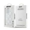 Original Case DKNY keménytok Liquid Glitter Multilogo DKHCP15LLCPEPT az iPhone 15 Pro készülékhez, fehér - 8