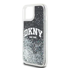 Eredeti DKNY kemény tok Liquid Glitter Big Logo DKHCP12MLBNAEK iPhone 12/12 Pro fekete