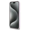 Eredeti DKNY tok kemény tok Folyékony Szilikon Kis Fém Logó MagSafe DKHMP15XSMCHLP iPhone 15 Pro Max rózsaszín tok - 5