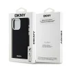 Original Case DKNY keménytok folyékony szilikon kis fémlogó MagSafe DKHMP15XSMCHLK iPhone 15 Pro Max fekete tok - 8