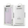 Eredeti DKNY tok kemény tok Folyékony Szilikon Kis Fém Logó MagSafe DKHMP15XSMCHLP iPhone 15 Pro Max rózsaszín tok - 8