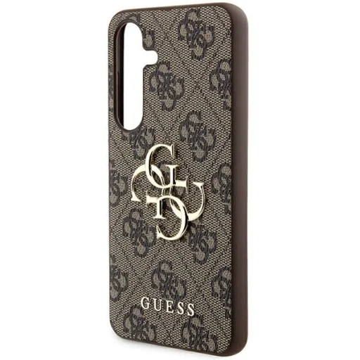 Original Case GUESS - hardcase 4G Big Metal Logo GUHCSA554GMGBR for Samsung Galaxy A55 Barna tok - 6