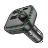 Bluetooth FM Transmitter Borofone BC54 Acertar MP3, Bluetooth 5.0, 2xUSB + Type C - QC 3.0 PD 30W fekete thumbnail