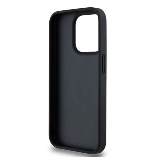 Original Case DKNY keménytok Bőr Kockás Mono Minta és Nyomtatott Csíkok DKHCP15XPCPTSSK iPhone 15 Pro Max fekete tok - 7