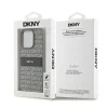 Original Case DKNY keménytok bőrből Mono Stripe és fém logóval DKHCP15XPRTHSLE iPhone 15 Pro Max bézs tok - 8