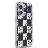 Original Case DKNY keménytok IML Checkered Mono Pattern DKHCP15XHDLCEK iPhone 15 Pro Max fekete tok thumbnail