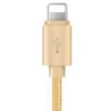Baseus Portman 3in1 Micro USB/ Lightning/ Type-C kábel 2A 1.2m arany thumbnail