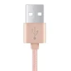 Baseus Portman 3in1 Micro USB/ Lightning/ Type-C kábel 2A 1.2m rózsa arany thumbnail