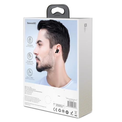 Baseus Encok A03 bluetooth headset fekete - 8