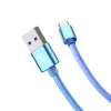 Baseus Huawei Type-C gyorstöltésre alkalmas kábel 5A 1m kék thumbnail