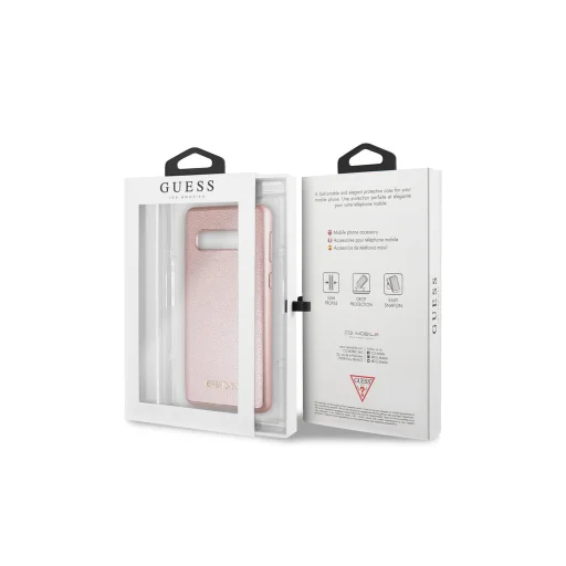 Guess Iridescent szilikon tok Samsung S10 rózsa arany - 4