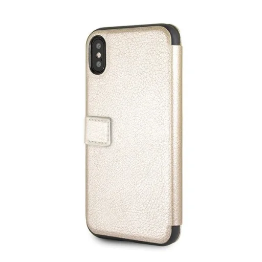 Guess Iridescent Fliptok iPhone X/XS arany színben - 3