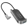 Baseus USB HUB Type-C - HDMI/TF - SD kártyaolvasó/ USB Type-C PD/ 3.5 mm szürke (CAHUB-WJ0G) thumbnail