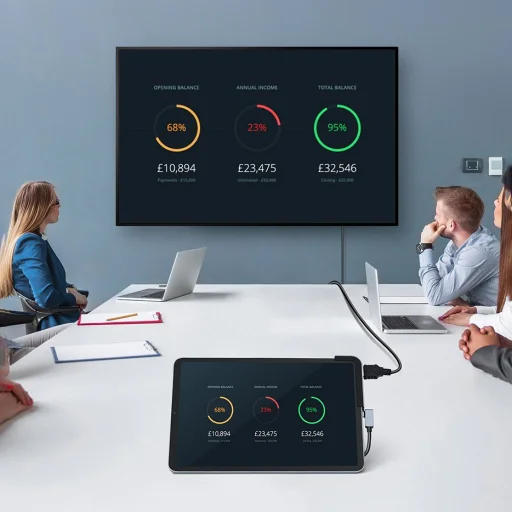 Baseus USB HUB Type-C - HDMI/TF - SD kártyaolvasó/ USB Type-C PD/ 3.5 mm szürke (CAHUB-WJ0G) - 12