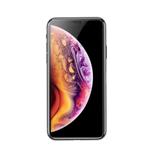 Baseus Kijelzővédő üvegfólia iPhone XI 6.5/ iPhone XS MAX áttetsző - 1