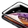 iPhone XI 6.5/ XS MAX Baseus Rigid-edge 3D kijelzővédő üvegfólia megerősített kerettel fekete thumbnail
