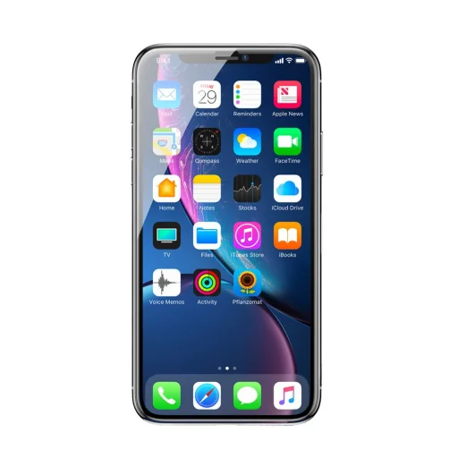 Baseus Diamond 3D kijelzővédő 9H üvegfólia iPhone XR/ iPhone 11 6.1 fekete - 4