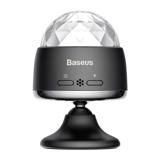 Baseus Crystal Magic Ball autós világító gömb fekete (ACMQD-01) - 1