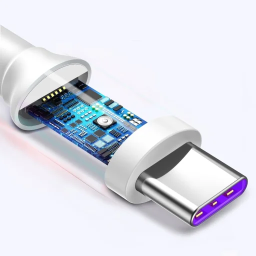 Baseus USB/ USB Type-C QC3.0 5A 1m fehér - 3