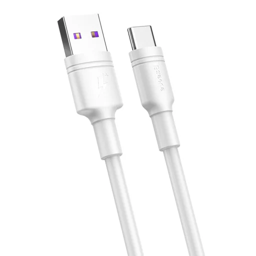 Baseus USB/ USB Type-C QC3.0 5A 1m fehér - 5