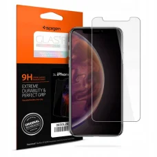 Spigen Glas.TR Slim iPhone 11 / XR tvrdené sklo 0.2mm, 2.5D