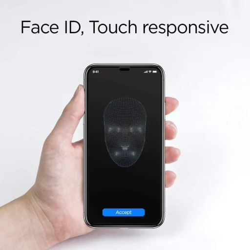 iPhone 11 Pro MAX/ XS MAX Spigen Glas.TR Slim čierny - 7