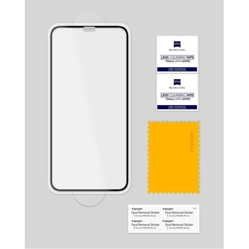iPhone 11 Pro MAX/ XS MAX Spigen Glas.TR Slim čierny - 6