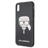 Karl Lagerfeld Iconic iPhone XS MAX fekete flitteres thumbnail