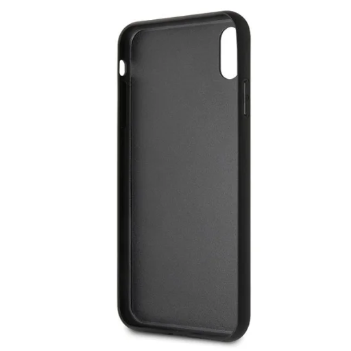 Karl Lagerfeld Iconic iPhone XS MAX fekete flitteres - 4