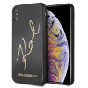 Karl Lagerfeld Signature tok iPhone XS MAX flitteres fekete (KLHCI65DLKSBK) thumbnail