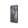 Karl Lagerfeld Signature tok iPhone XS MAX Croco fekete thumbnail