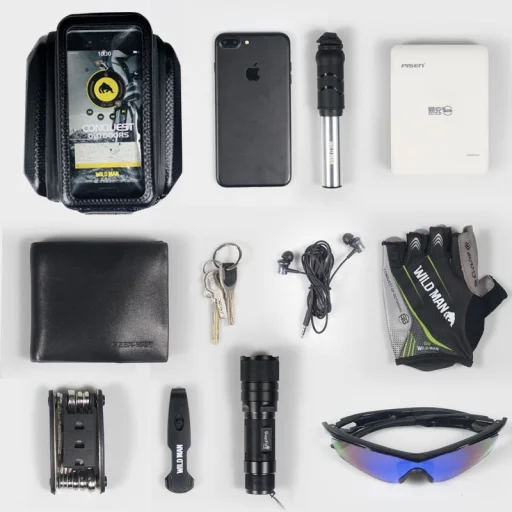 Sakwa Wildman Hardpouch XL biciklis telefontartó fekete - 6