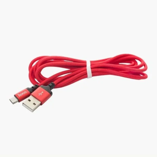 Hoco Micro USB X14 speed  2m  kábel piros/fekete - 3